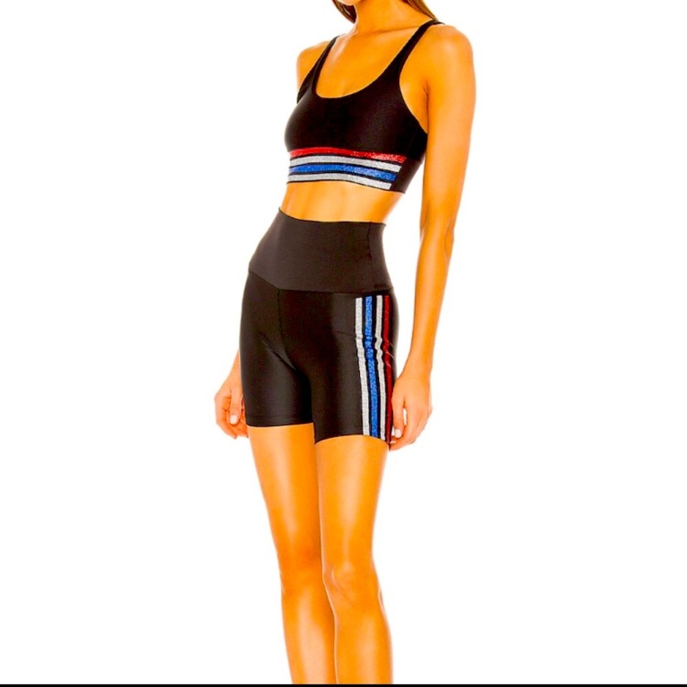 Beach Riot Biker short and top